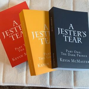 SALE!!! Trilogy A Jester’s Tear complete set.      5